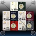 5x 2 EVRO FRANCIJA 2024 "Paris Olympic Games 2024" KARTICE